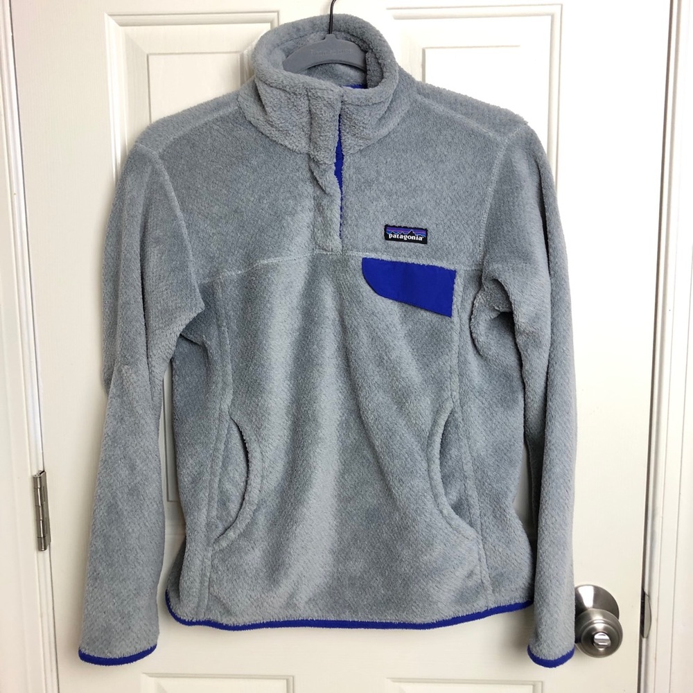 Patagonia Women’s Grey Re-Tool Snap-T Fleece